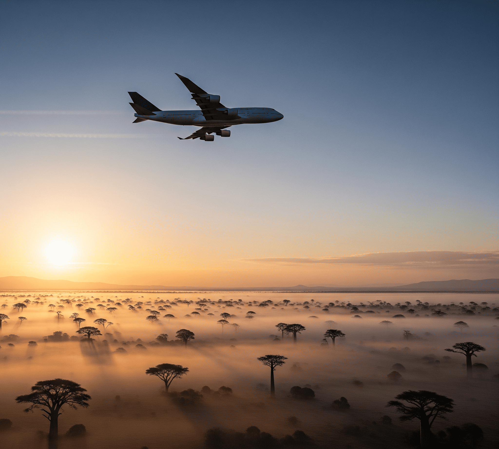 Trailer trucks driving on road surrounded by green trees